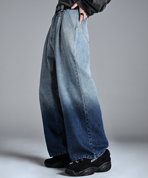 vintage make wide tapered denim / ヴィンテージメイクワイド 