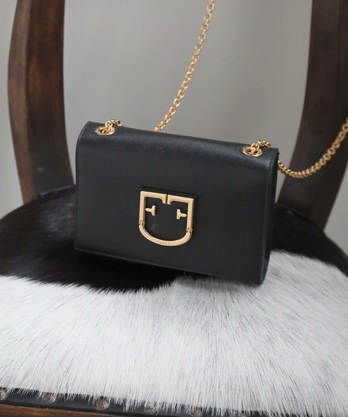 FURLA（フルラ）の「【FURLA/フルラ 】レザーミニショルダーバッグ 