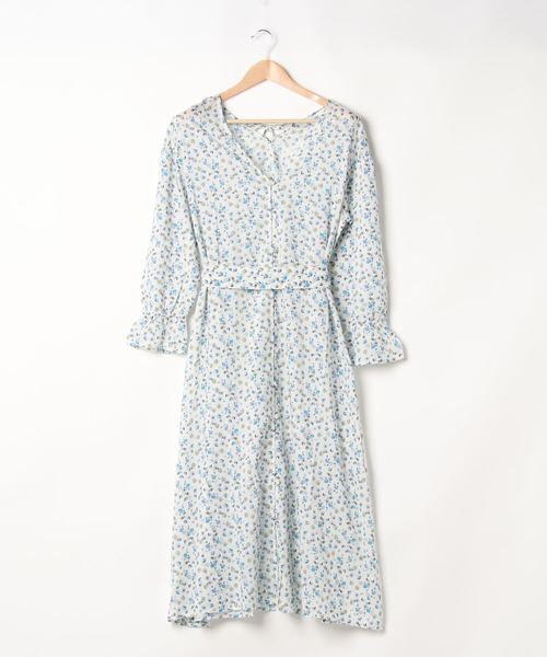 flower（フラワー）の「トゥインクルブルームガウン（ワンピース・レディース・アイボリー/ブラック・FREE）」の21枚目の写真