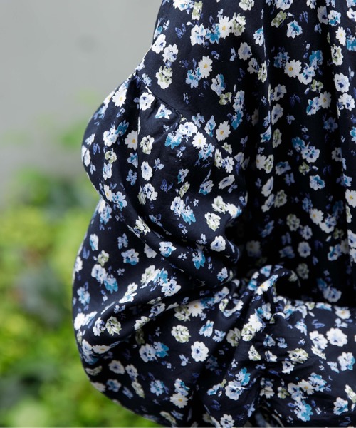 flower（フラワー）の「トゥインクルブルームガウン（ワンピース・レディース・アイボリー/ブラック・FREE）」の10枚目の写真