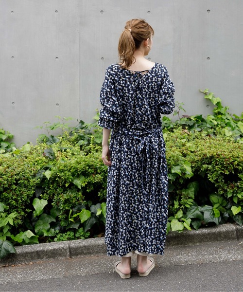 flower（フラワー）の「トゥインクルブルームガウン（ワンピース・レディース・アイボリー/ブラック・FREE）」の6枚目の写真