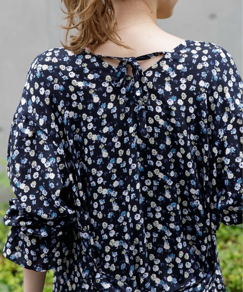 flower（フラワー）の「トゥインクルブルームガウン（ワンピース・レディース・アイボリー/ブラック・FREE）」の9枚目の写真