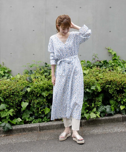 flower（フラワー）の「トゥインクルブルームガウン（ワンピース・レディース・アイボリー/ブラック・FREE）」の12枚目の写真