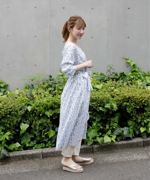 flower（フラワー）の「トゥインクルブルームガウン（ワンピース・レディース・アイボリー/ブラック・FREE）」の14枚目の写真