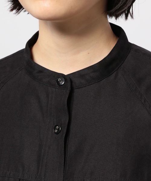 PAGEBOY（ページボーイ）の「マイクロコールチュニックシャツジャケット（ブルゾン・レディース・ブラック/モカ/グレイッシュベージュ・FREE）」の15枚目の写真