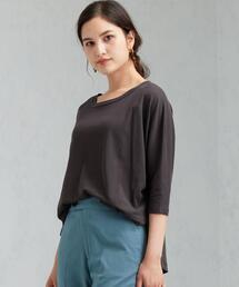 green label relaxing（グリーンレーベルリラクシング）の「CFC テンジク クルーネック ドルマン Tシャツ（Tシャツ/カットソー）」