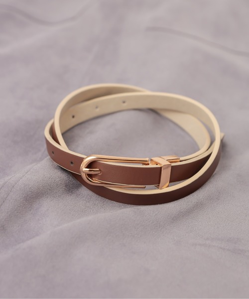 natural couture（ナチュラルクチュール）の「ポンチスエードタイトスカート（スカート・レディース・ブルー/アイボリー/その他1/その他2/レンガ/その他3/イエロー/ラベンダー・FREE）」の18枚目の写真