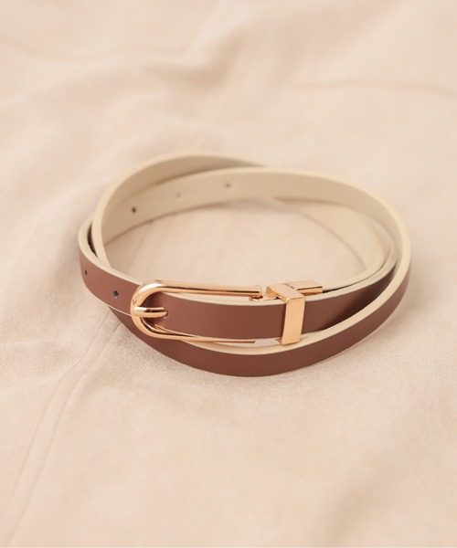 natural couture（ナチュラルクチュール）の「ポンチスエードタイトスカート（スカート・レディース・ブルー/アイボリー/その他1/その他2/レンガ/その他3/イエロー/ラベンダー・FREE）」の13枚目の写真