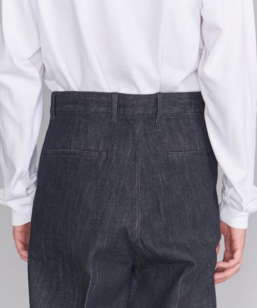 BEAUTY&YOUTH UNITED ARROWS（ビューティーアンドユースユナイテッドアローズ）の「BY シックシルエット デニムパンツ（デニムパンツ・メンズ・ネイビー/ブラック/ダークグレー・LARGE/X-LARGE/SMALL/MEDIUM）」の6枚目の写真