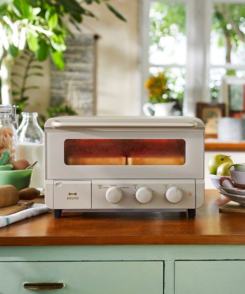 212 KITCHEN STORE（トゥワントゥキッチンストア）の「◆BRUNO (ブルーノ) スチーム＆ベイク トースター OE067-GRG（キッチン家電・レディース・その他・00）」の4枚目の写真