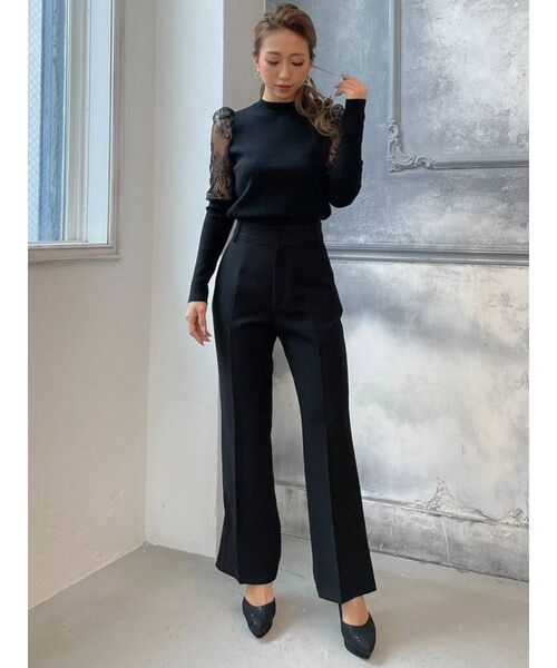 RESEXXY(リゼクシー)の「レース切替パンプス(パンプス・レディース・オフホワイト/ブラック/ベージュ・SMALL/MEDIUM/LARGE)」の7枚目の写真
