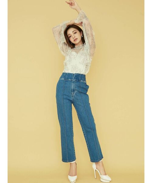 RESEXXY(リゼクシー)の「レース切替パンプス(パンプス・レディース・オフホワイト/ブラック/ベージュ・SMALL/MEDIUM/LARGE)」の12枚目の写真