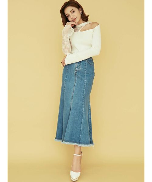 RESEXXY(リゼクシー)の「レース切替パンプス(パンプス・レディース・オフホワイト/ブラック/ベージュ・SMALL/MEDIUM/LARGE)」の15枚目の写真