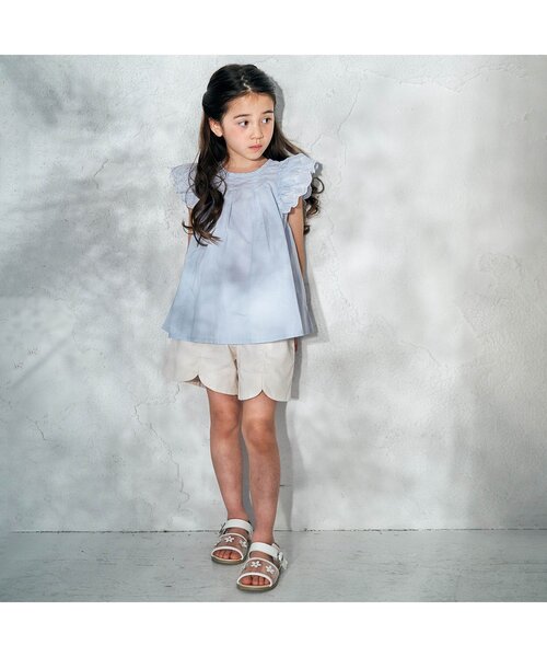 apres les cours（アプレレクール）の「/クリアサンダル（サンダル・キッズ・シルバー/アイボリー・15 /18/17/19/14/16）」の4枚目の写真