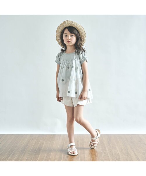 apres les cours（アプレレクール）の「/クリアサンダル（サンダル・キッズ・シルバー/アイボリー・15 /18/17/19/14/16）」の6枚目の写真