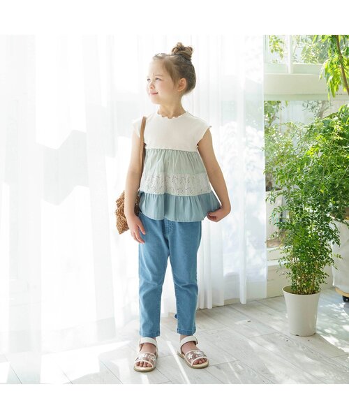 apres les cours（アプレレクール）の「/クリアサンダル（サンダル・キッズ・シルバー/アイボリー・15 /18/17/19/14/16）」の7枚目の写真