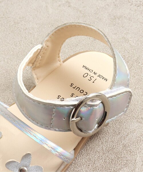 apres les cours（アプレレクール）の「/クリアサンダル（サンダル・キッズ・シルバー/アイボリー・15 /18/17/19/14/16）」の11枚目の写真
