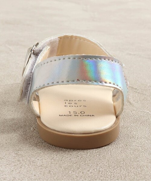 apres les cours（アプレレクール）の「/クリアサンダル（サンダル・キッズ・シルバー/アイボリー・15 /18/17/19/14/16）」の17枚目の写真