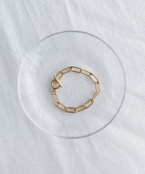 iso（イソ）の「スクエアチェーンブレスレット（ブレスレット・レディース・ゴールド/シルバー・FREE）」の8枚目の写真