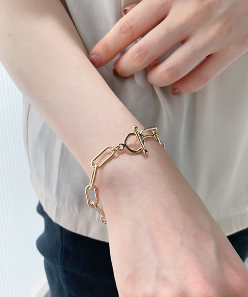 iso（イソ）の「スクエアチェーンブレスレット（ブレスレット・レディース・ゴールド/シルバー・FREE）」の20枚目の写真