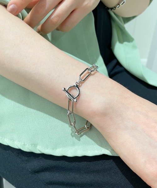 iso（イソ）の「スクエアチェーンブレスレット（ブレスレット・レディース・ゴールド/シルバー・FREE）」の14枚目の写真