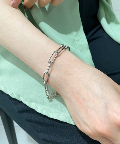 iso（イソ）の「スクエアチェーンブレスレット（ブレスレット・レディース・ゴールド/シルバー・FREE）」の15枚目の写真