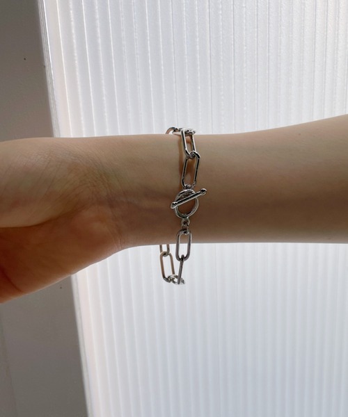 iso（イソ）の「スクエアチェーンブレスレット（ブレスレット・レディース・ゴールド/シルバー・FREE）」の18枚目の写真