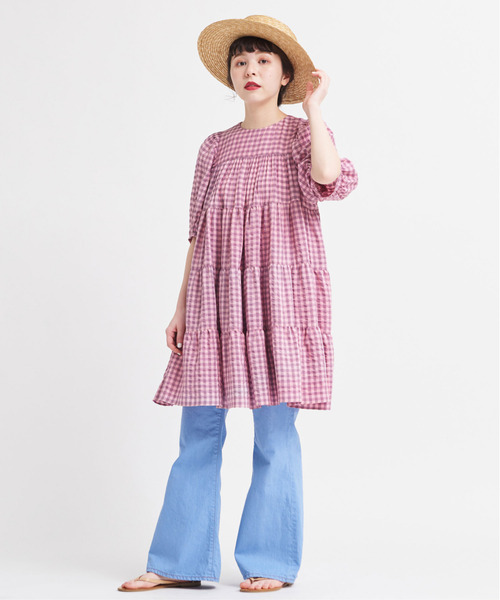 Chesty - ばにるび❕✨マーガレットブラウス セール】マーガレットカットジャカード ウエストギャザー