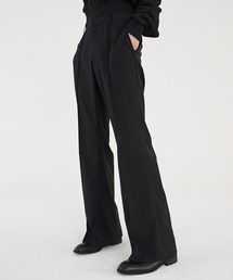 FEKETE | FEKETE FLARED SLACKS PANTS(スラックス)