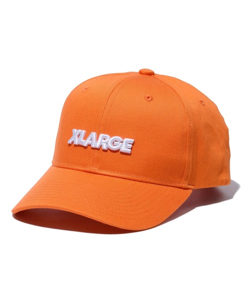 XLARGE（エクストララージ）の「STANDARD LOGO 6PANEL CAP（キャップ・メンズ・ブラック/オレンジ/ネイビー・ONE SIZE）」の12枚目の写真