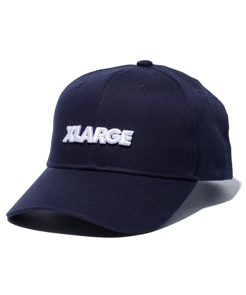 XLARGE（エクストララージ）の「STANDARD LOGO 6PANEL CAP（キャップ・メンズ・ブラック/オレンジ/ネイビー・ONE SIZE）」の14枚目の写真
