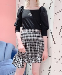 lilLilly | アシンメトリーミニスカート(スカート)