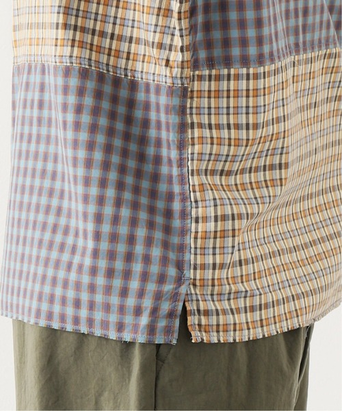 B.C STOCK（ベーセーストック）の「[WC] PANEL CHECK ビッグシャツ（シャツ/ブラウス・メンズ・ベージュ/グリーン/グリーン系その他・MEDIUM/LARGE）」の13枚目の写真