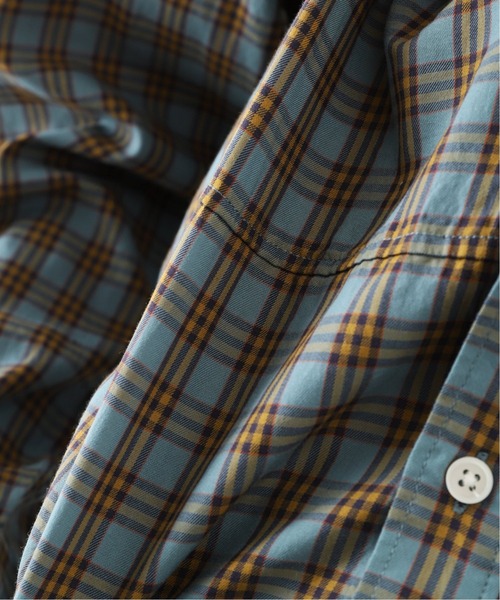 B.C STOCK（ベーセーストック）の「[WC] PANEL CHECK ビッグシャツ（シャツ/ブラウス・メンズ・ベージュ/グリーン/グリーン系その他・MEDIUM/LARGE）」の14枚目の写真
