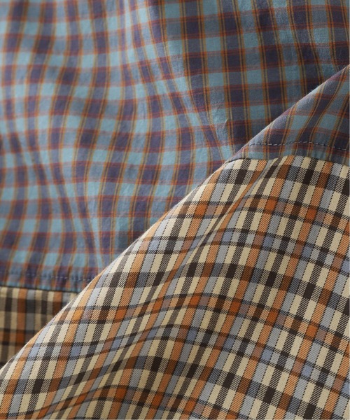 B.C STOCK（ベーセーストック）の「[WC] PANEL CHECK ビッグシャツ（シャツ/ブラウス・メンズ・ベージュ/グリーン/グリーン系その他・MEDIUM/LARGE）」の22枚目の写真