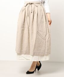 Samansa Mos2 | 2枚重ねスカート(スカート)