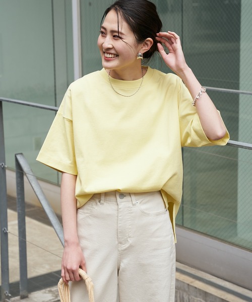 CIAOPANIC TYPY（チャオパニックティピー）の「【OSORO】アウトドアTEE（Tシャツ/カットソー・レディース・ホワイト/チャコールグレー/レッド/イエロー/グレー系その他/バイオレット・ONE SIZE）」の9枚目の写真