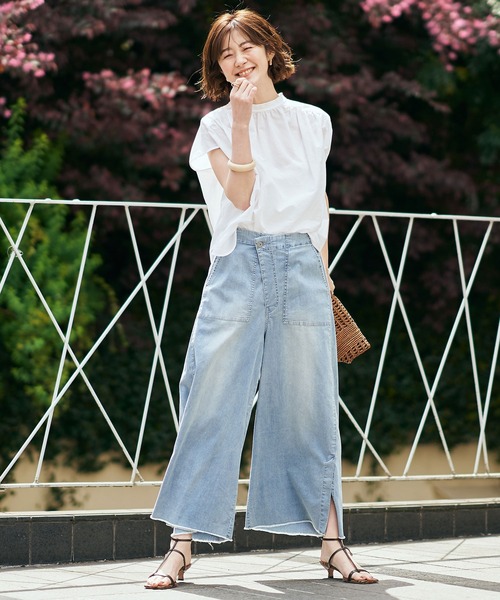 RIVE DROITE（リヴドロワ）の「カーブウッドバングル（バングル/リストバンド・レディース・ベージュ・FREE）」の6枚目の写真