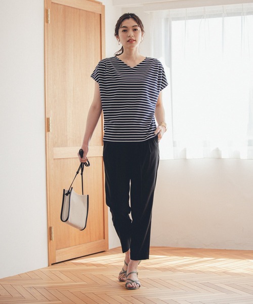 GLOBAL WORK(グローバルワーク)の「片手で履けるトングサンダル/935393(サンダル・レディース・ブラック/ライトベージュ/ライトグリーン/ホワイト・SMALL/MEDIUM/LARGE)」の8枚目の写真