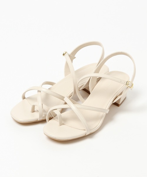 GLOBAL WORK(グローバルワーク)の「片手で履けるトングサンダル/935393(サンダル・レディース・ブラック/ライトベージュ/ライトグリーン/ホワイト・SMALL/MEDIUM/LARGE)」の9枚目の写真