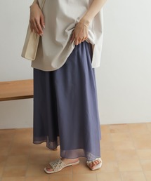 URBAN RESEARCH DOORS | コットンシルクロングスカート(スカート)