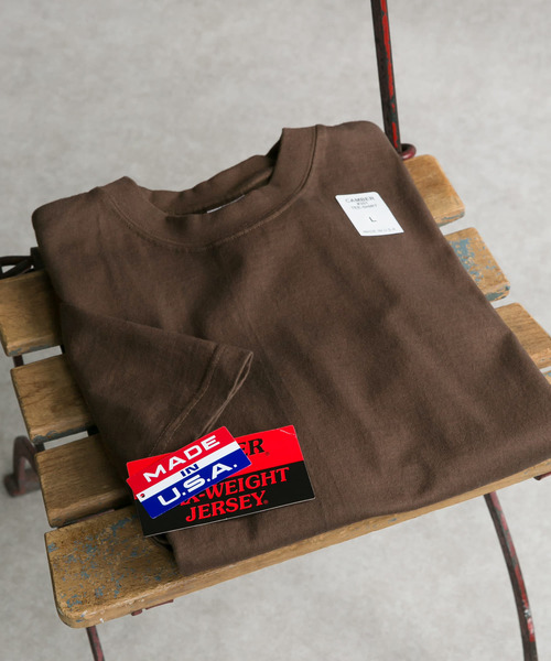 CAMBER(キャンバー)の「【別注】CAMBER×DOORS 8oz MAX WEIGHT T-SHIRTS II(Tシャツ/カットソー・メンズ・ブラウン/ミント/オフホワイト/ネイビー・LARGE/MEDIUM)」の3枚目の写真