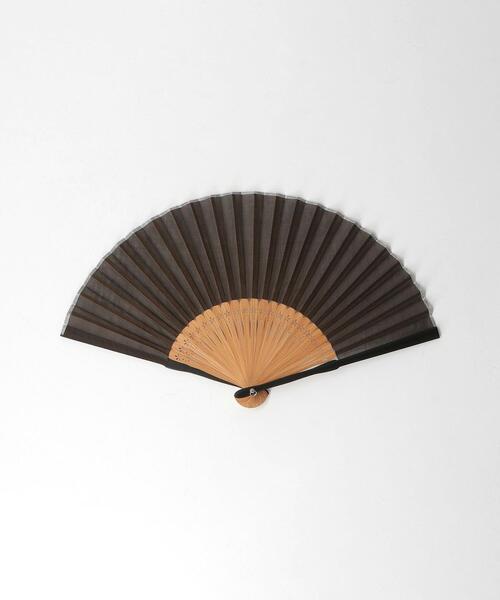 green label relaxing（グリーンレーベルリラクシング）の「SENSU GLR ORIGINAL 21SS 扇子（扇子/うちわ・メンズ・ロイヤルブルー/ブラック/コバルトブルー/ホワイト/グレー/ブラウン/ケリー/ライトブルー/ダークグリーン/ダークブラウン・FREE）」の4枚目の写真