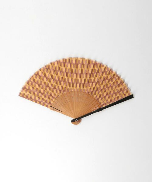 green label relaxing（グリーンレーベルリラクシング）の「SENSU GLR ORIGINAL 21SS 扇子（扇子/うちわ・メンズ・ロイヤルブルー/ブラック/コバルトブルー/ホワイト/グレー/ブラウン/ケリー/ライトブルー/ダークグリーン/ダークブラウン・FREE）」の5枚目の写真