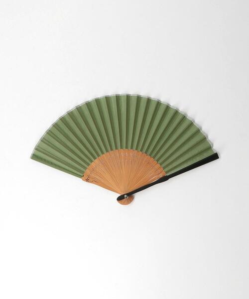 green label relaxing（グリーンレーベルリラクシング）の「SENSU GLR ORIGINAL 21SS 扇子（扇子/うちわ・メンズ・ロイヤルブルー/ブラック/コバルトブルー/ホワイト/グレー/ブラウン/ケリー/ライトブルー/ダークグリーン/ダークブラウン・FREE）」の7枚目の写真