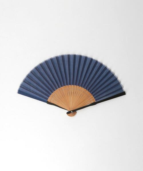 green label relaxing（グリーンレーベルリラクシング）の「SENSU GLR ORIGINAL 21SS 扇子（扇子/うちわ・メンズ・ロイヤルブルー/ブラック/コバルトブルー/ホワイト/グレー/ブラウン/ケリー/ライトブルー/ダークグリーン/ダークブラウン・FREE）」の9枚目の写真