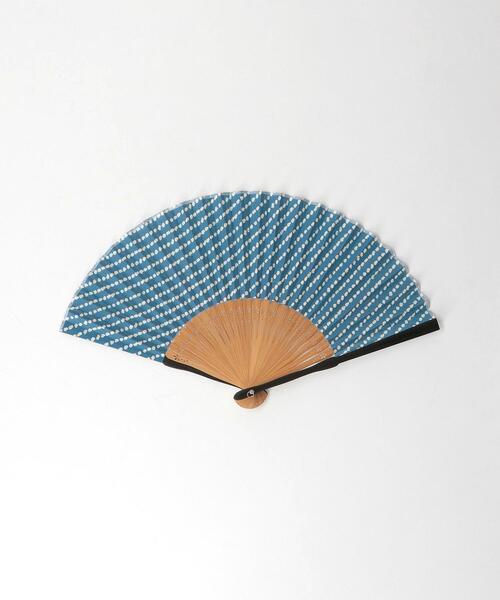 green label relaxing（グリーンレーベルリラクシング）の「SENSU GLR ORIGINAL 21SS 扇子（扇子/うちわ・メンズ・ロイヤルブルー/ブラック/コバルトブルー/ホワイト/グレー/ブラウン/ケリー/ライトブルー/ダークグリーン/ダークブラウン・FREE）」の8枚目の写真