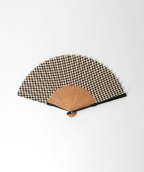 green label relaxing（グリーンレーベルリラクシング）の「SENSU GLR ORIGINAL 21SS 扇子（扇子/うちわ・メンズ・ロイヤルブルー/ブラック/コバルトブルー/ホワイト/グレー/ブラウン/ケリー/ライトブルー/ダークグリーン/ダークブラウン・FREE）」の2枚目の写真