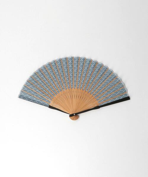 green label relaxing（グリーンレーベルリラクシング）の「SENSU GLR ORIGINAL 21SS 扇子（扇子/うちわ・メンズ・ロイヤルブルー/ブラック/コバルトブルー/ホワイト/グレー/ブラウン/ケリー/ライトブルー/ダークグリーン/ダークブラウン・FREE）」の11枚目の写真