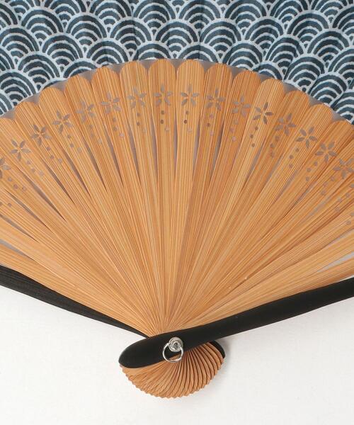 green label relaxing（グリーンレーベルリラクシング）の「SENSU GLR ORIGINAL 21SS 扇子（扇子/うちわ・メンズ・ロイヤルブルー/ブラック/コバルトブルー/ホワイト/グレー/ブラウン/ケリー/ライトブルー/ダークグリーン/ダークブラウン・FREE）」の22枚目の写真